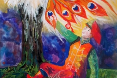 Жар птица, Рудень Ангелина, 15 лет, рук. Сигида Евгения Андреевна, МБУ ДО ДШИ №10, г. Ульяновск