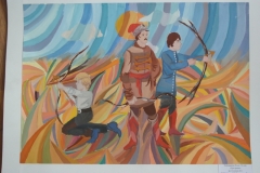 Три брата, Чеботарева Ольга, 14 лет, рук. Гусынин Д.С., ДХШ №1, Пенза