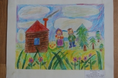 Колобок, Львова Алеся, 7 лет, рук. Богонина А.В., ДХШ №1, Пенза