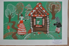 Волк и семеро козлят, 8 лет, Тамаева Ильсияр, рук. Елманова Е.В. ДХШ №1, Пенза