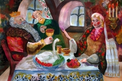 ЖАР-ПТИЦА И ВАСИЛИСА-ЦАРЕВНА, Иванова София, 12 лет, рук. Сигида Евгения Андреевна, МБУ ДО ДШИ №10, г. Ульяновск