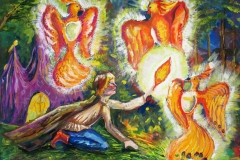 Жар-птицы, Малышева Елена, 12 лет, рук. Сигида Евгения Андреевна, МБУ ДО ДШИ №10, г. Ульяновск