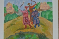 Царевна лягушка, Долгих Елизавета, 12 лет, рук. Меркушова Т.М., ДХШ №1, Пенза